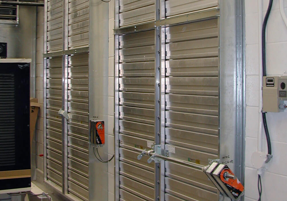 TAMCO Diesel Gen Damper TAMCO diesel generator damper